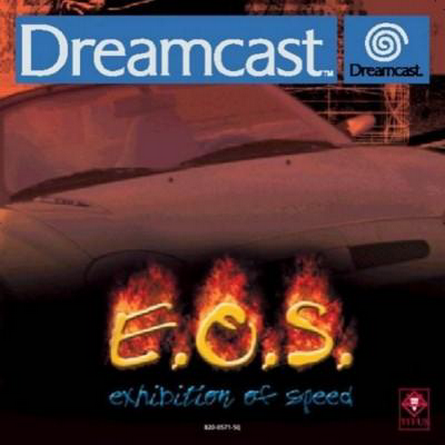Exhibition of Speed box art for Sega Dreamcast